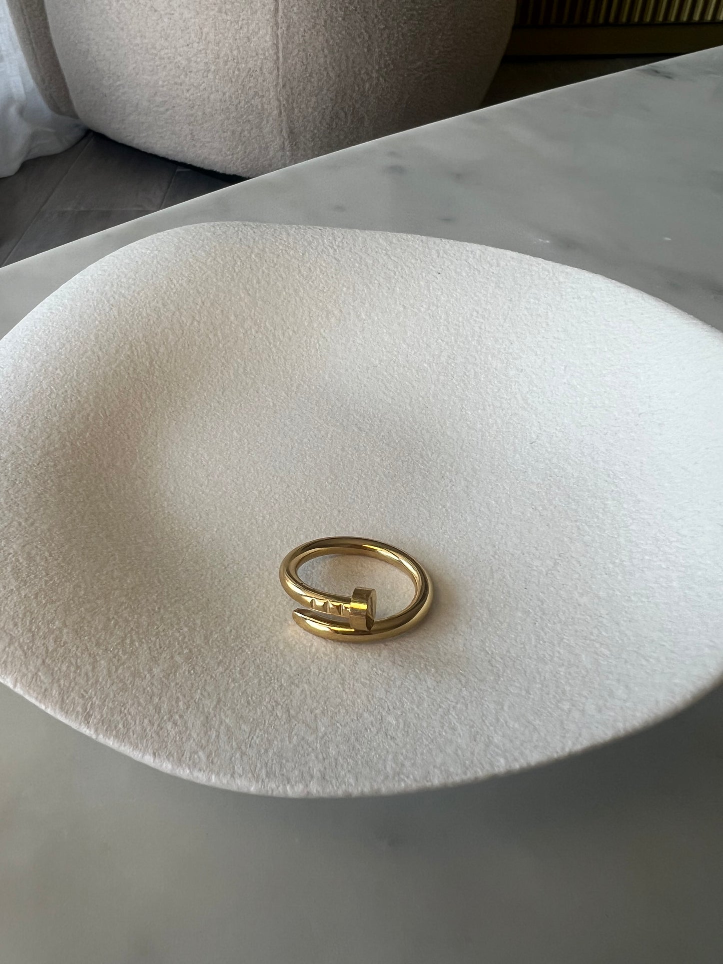 Bague Carolina clou