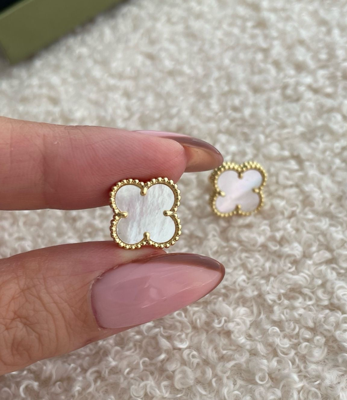 Boucle Trèfle White