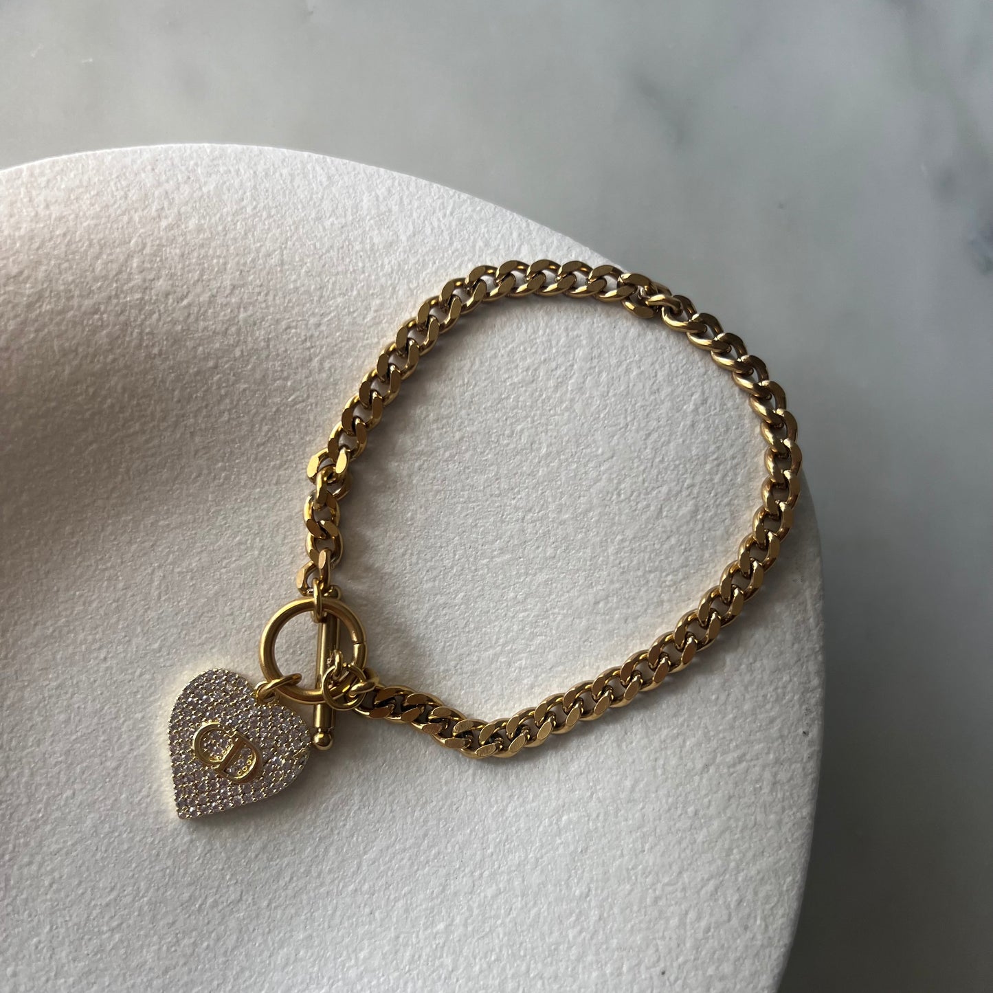 Bracelet diana cœur