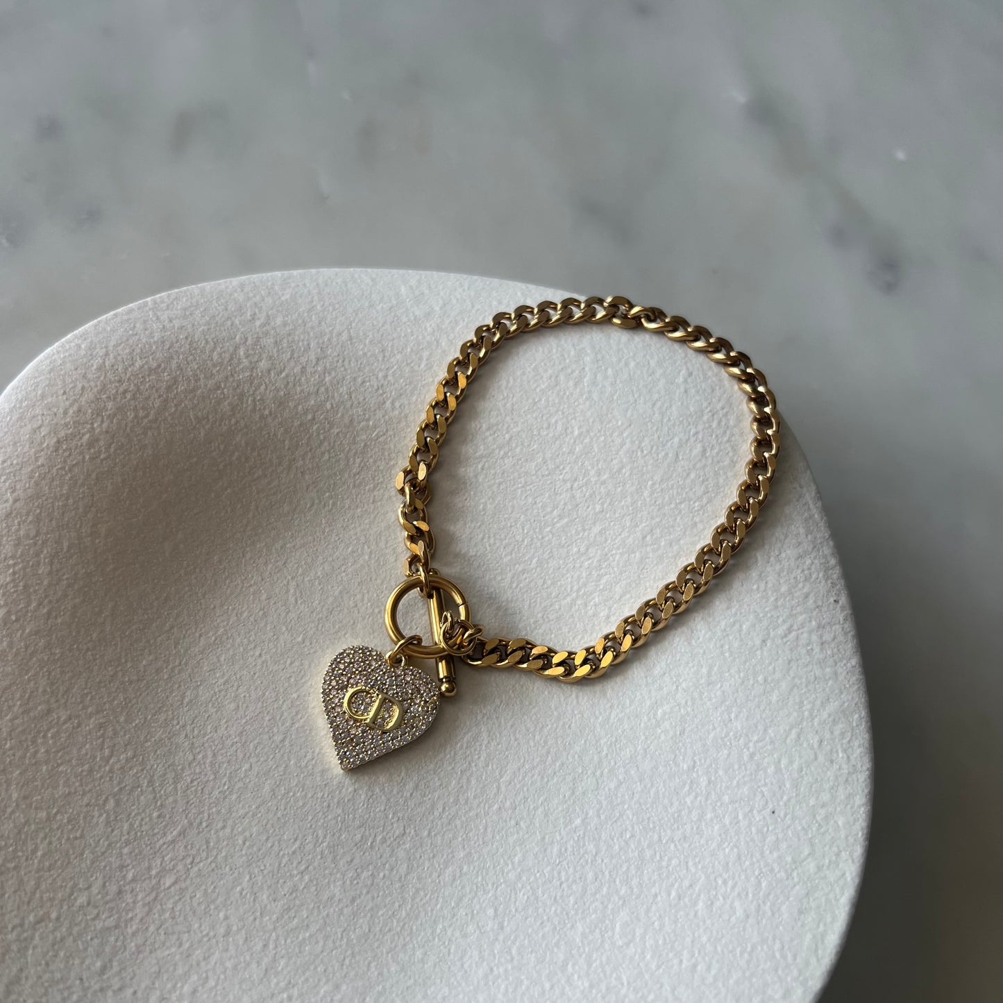 Bracelet diana cœur